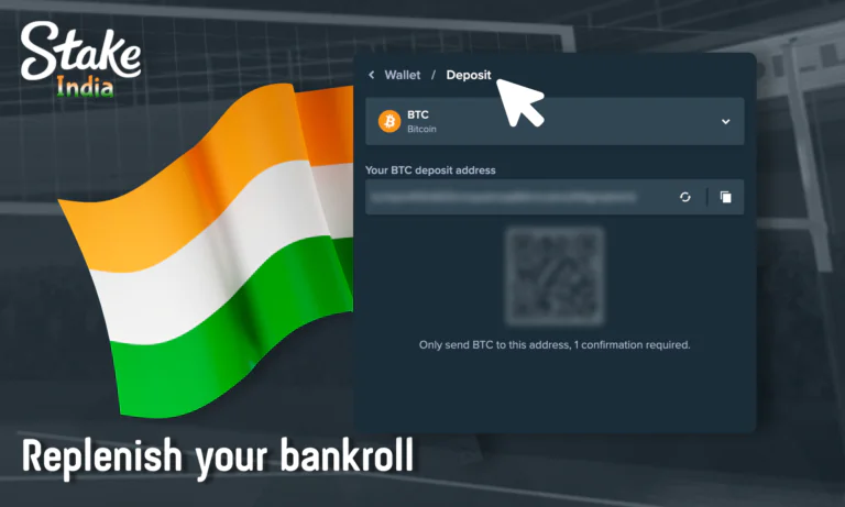 Top up your Stake India balance